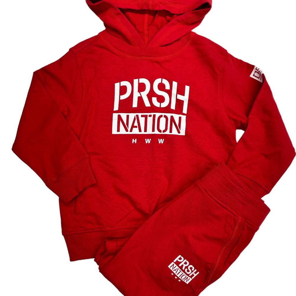 Parish Nation Crimson Jogger Set (4T)